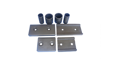 Monforts PEEK wear-resistant sliders are used in textile machinery