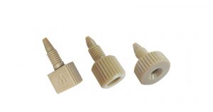 PEEK finger-tight fittings