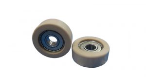 PEEK coated bearings used in beverage filling machinery