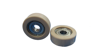 PEEK coated bearings used in beverage filling machinery