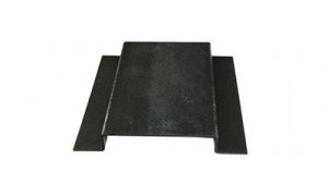 Continuous carbon fiber CF/PEEK composite support buckle