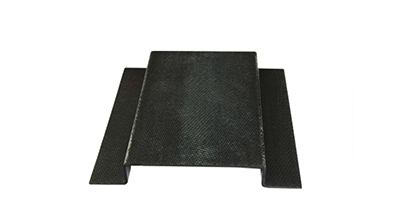 Continuous carbon fiber CF/PEEK composite support buckle