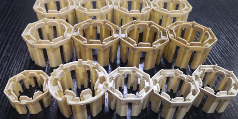 PEEK high temperature insulation coil skeleton is used in stepper motor stator
